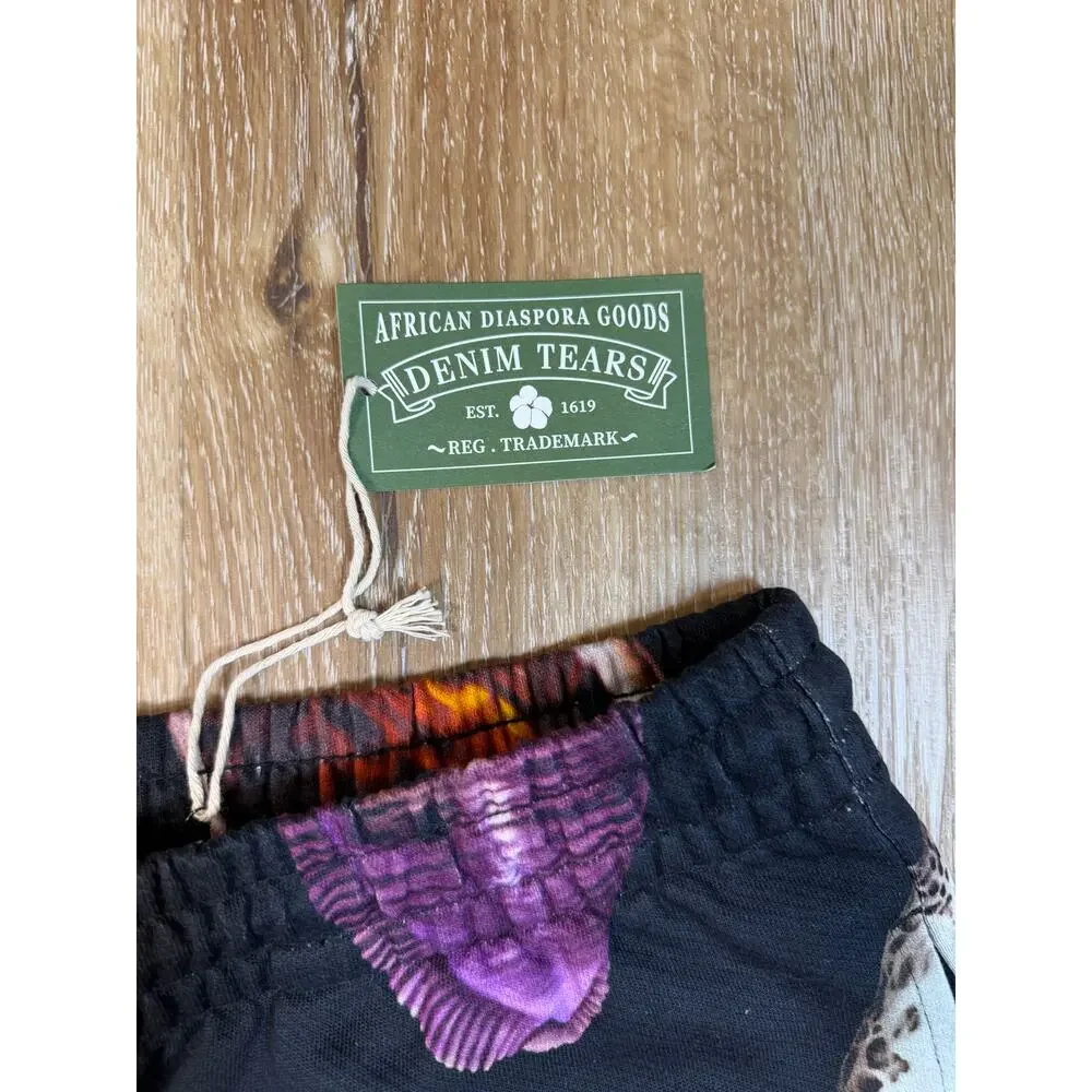 Denim Tears Shell Sweatpants Black S New